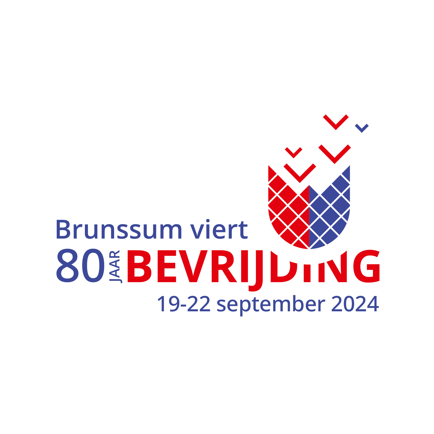 Logo 80 jaar bevrijding